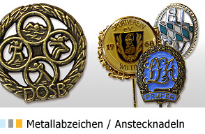 Metallabzeichen und Anstecknadeln